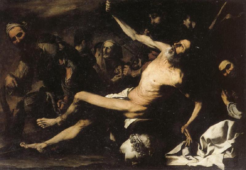 Jusepe de Ribera The Martydom of St.Bartholomew oil painting picture
